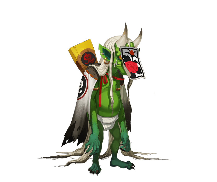 陰陽師 スマホゲーム式神録 式神天邪鬼緑 天邪鬼緑攻略 天邪鬼緑御魂組み合わせ攻略 覚醒素材 入手方法 天邪鬼 緑チーム編成 陰陽師 スマホゲーム公式サイト